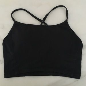 Athleta crop bra top XS